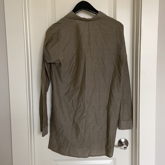 Jcrew army green tunic - Picture 4 of 5